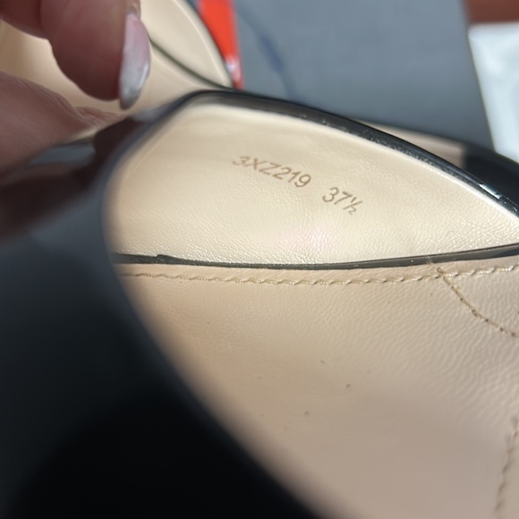 Prada Black Patent Leather Platform Sandals - Picture 12 of 16